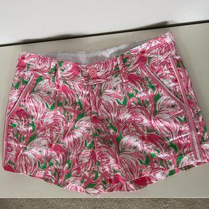 5" Callahan Short in Prep Green Pink Colony Small - Size 2